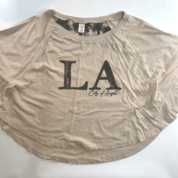 Old Navy | Los Angeles Palm Tree Medium Top Oversized Kimono Style - Picture 1 of 8